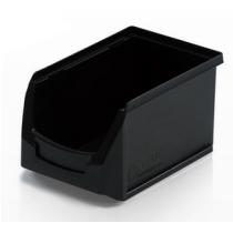 Prepravka 230x150x125 mm skosená čierna