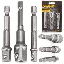 Sada 3 adaptérov HEX / PM-ZADB-3T