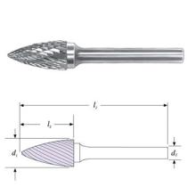 Fréza technická stromčeková špicatá D8 TK SG-2M SEK6 SGS