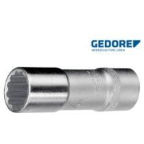 Hlavica 1/2" 17 mm DIN 3124 6-hran dvojitý dlhá GEDORE
