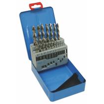 Vrták D1,0-13,0 sada delenie 0,5 HSS DIN 338 19 ks