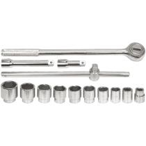 Hlavica 3/4" 22-50 sada 14 dielná GOLA TOYA