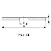 Rezný kotúč T41 125x1x22,23 A60R-BFB Tyrolit Basic