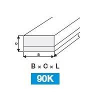 Brúsny kameň T90K 50x25x150 dvojzrný 99A 150/320 O 6 V 80 Tyrolit 64151 0538.94
