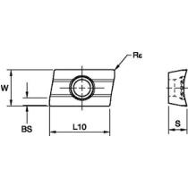XPHT 16 04 25 WK15CM Widia