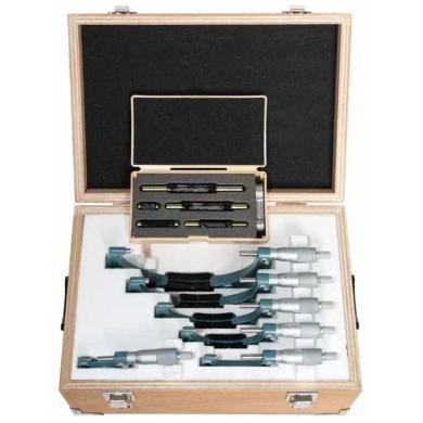 Mikrometer 0-150 / 0,01 strmeňový analógový Mitutoyo (sada 6ks)