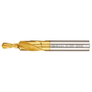 Vrták stupňovitý D4,5x8mm pre M4 L-79/37/11 90° HSS TiN GUHRING