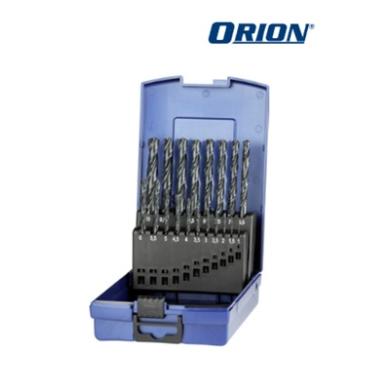 Vrták D1,0-10 sada delenie 0,5 HSS DIN 338 19 ks ORION