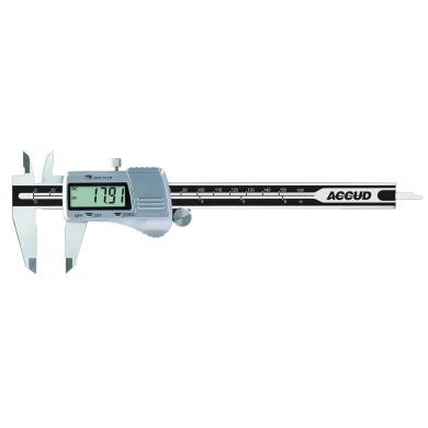 Posuvné meradlo 150/0,01 digitálne DIN 862 ACCUD (sklenené pravítko)