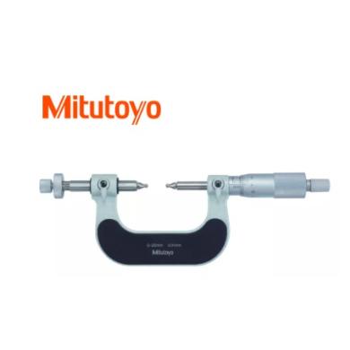 Mikrometer 25-50 / 0,01 strmeňový analógový pre ozubené kolesá Mitutoyo