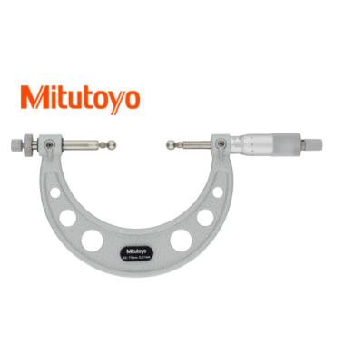 Mikrometer 125-150 / 0,01 strmeňový analógový pre ozubené kolesá Mitutoyo