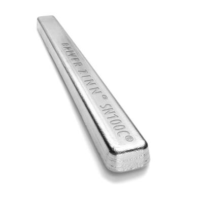 Spájka tyč D2 SN100C - SnCu0,7Ni/1ks tyče (325x28x15mm)