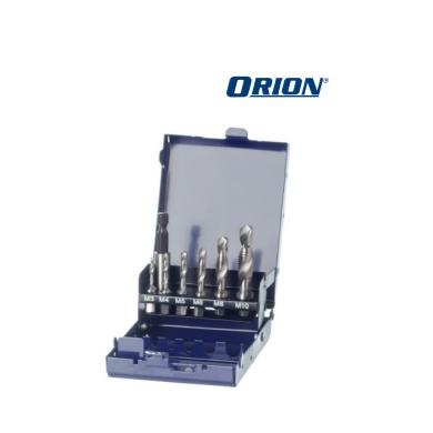 Závitník kombi sada bitov M3-M10 HSS šesťhranná stopka 1/4" ORION