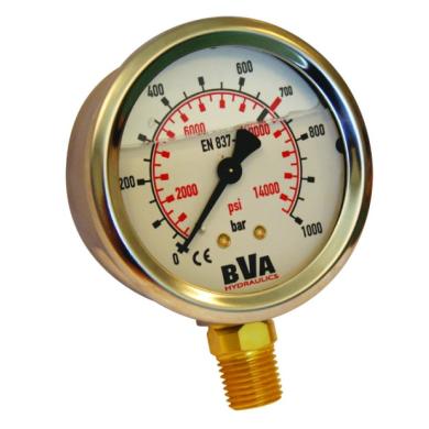 Manometer olejový GBW 1460 G 1/4 0-1000 Bar (16971,05)