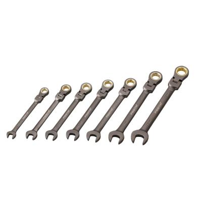 Kľúč očkoplochý kĺbový sada 8/10/13/17/19 račňový FESTA