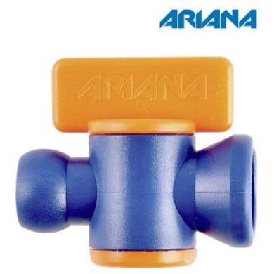 Ventil 1/2" D12,7mm uzatvárací pre spojovaciu hadicu Ariana (2 ks)