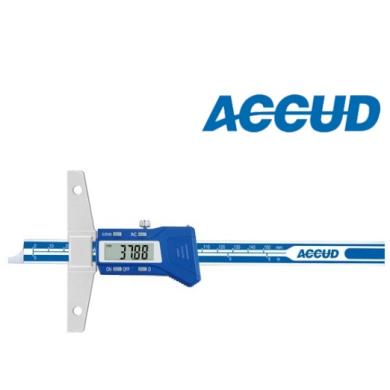 Hĺbkomer 0-300/0,01 mm digitálny s predným dotykom ACCUD