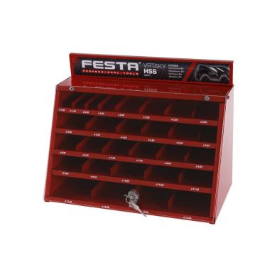 Kufrík prázdny na vrtáky D1-13mm podľa DIN 338 340ks