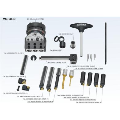 Držiak doštičky pre hlavu Vhu 36 DDS16-090STFCR11