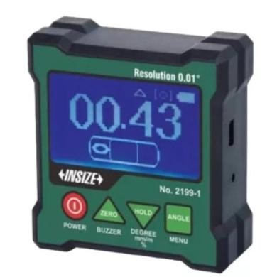 Vodováha 4x90°C dvojosá digitálna s gyroskopickým uhlomeromo INSIZE