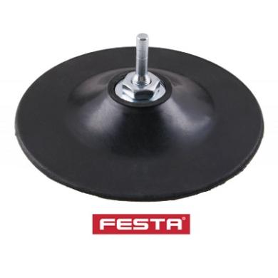 Unášač brúsneho papiera D125 mm stopka 6x25 mm FESTA