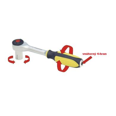 Račňa 1/4" 180 mm rotary industrial PROXXON