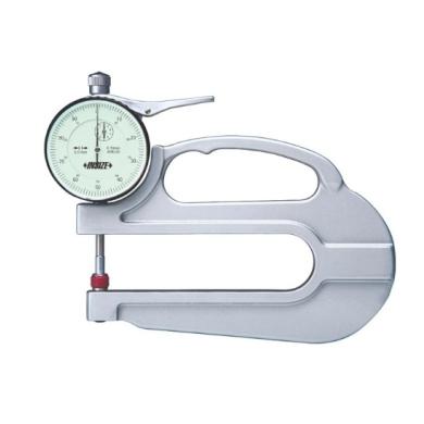 Hrúbkomer 0-20 mm analógový 0,01mm s plochými meracími plochami Insize