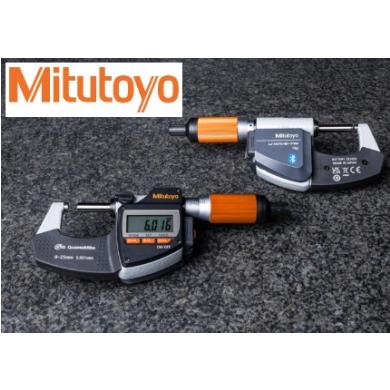 Mikrometer 0-25 / 0,001 strmeňový digitálny IP65 QuantuMike sada BlueTooth