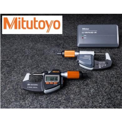 Mikrometer 0-25 / 0,001 strmeňový digitálny IP65 QuantuMike sada U-WAVE prenos