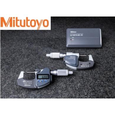 Mikrometer 0-25 / 0,001 strmeňový digitálny Mitutoyo sada U-WAVE prenos