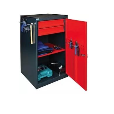Dielenská skrinka na náradie červenočierna