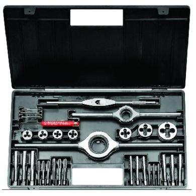 Závitník M3-M12 NO sada M 1-II ČSN 22 3010