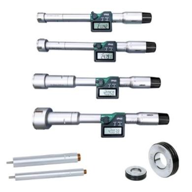 Mikrometer dutinový 20-50 / 0,001 3-dotykový sada digitálny INSIZE