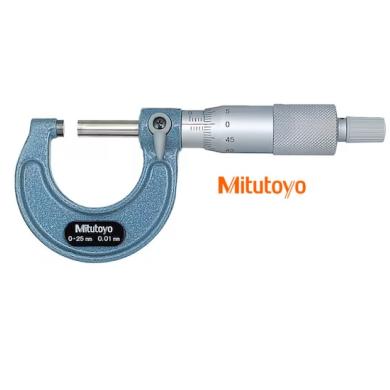 Mikrometer 0-25 / 0,01 DIN 863 strmeňový analógový MITUTOYO