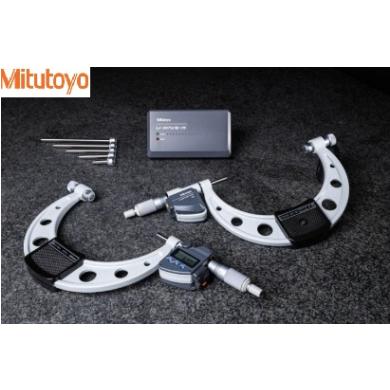 Mikrometer 0-150 / 0,001 strmeňový digitálny Mitutoyo sada U-WAVE