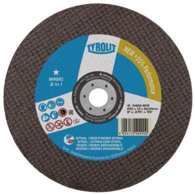 Rezný kotúč T41 230x1,9x22,23 A 46 Q-BFB Tyrolit Basic 2in1