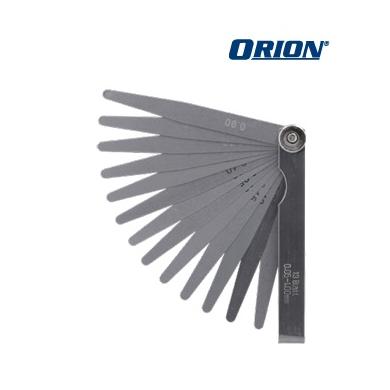Škáromierka 0,05-1,00 mm 13 listov delenie 0,05 dĺžka 100 oceľ ORION
