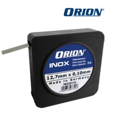 Fólia 0,18 mm x 5 m oceľ š. 12,7 (škárová mierka) INOX ORION