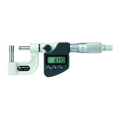 Mikrometer 0-25 / 0,001 strmeňový digitálny presnosť ±3 µm IP65  Mitutoyo