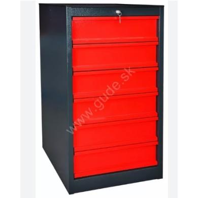 Skrinka na náradie 6 zásuvková  EURO 06 RAL 7016/3000