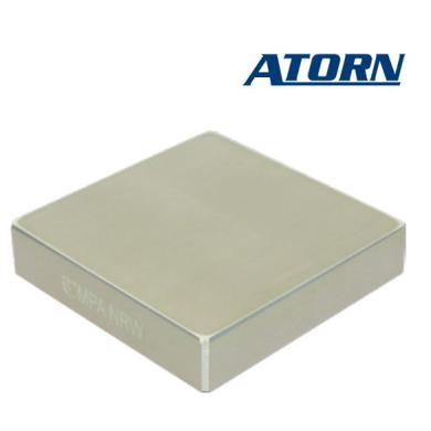 Tvrdomerná doštička Brinell HBW2,5/15,625 tvrdosť 60 hliníková 75x75x16 mm ATORN