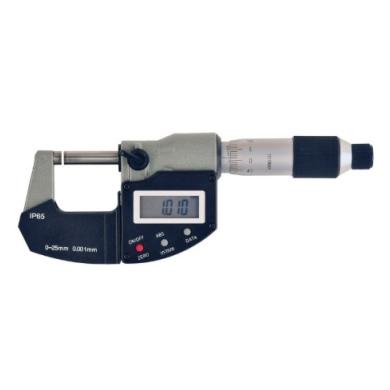 Mikrometer 0-25 / 0,001 strmeňový digitálny presný FORMAT