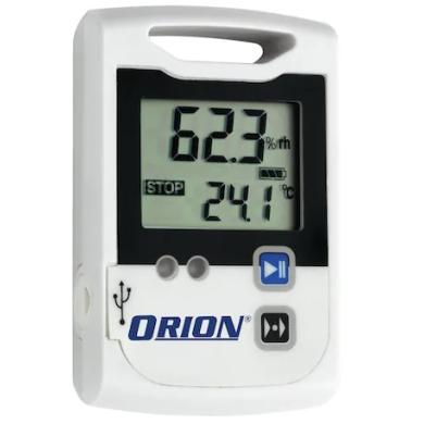 Teplomer s vlhkomerom s možnosťou zapisovania dát ORION