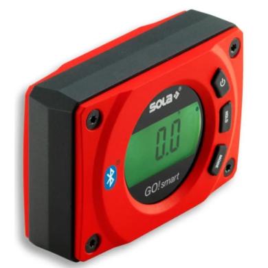 Vodováha 80 mm digitálna GO SMART s magnetom SOLA