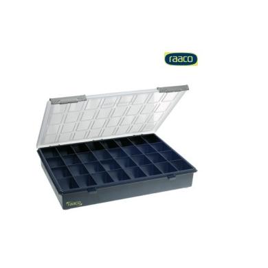 Box 57x338x260 mm sortimentný plastový 32 prepážok RAACO