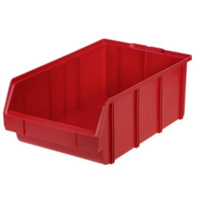 Prepravka 489/440x305x185 mm polypropylénová PP červená veľkosť 1 HK