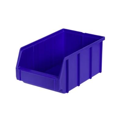Prepravka 335/303x209x152 mm priehľadná modrá veľkosť 2 HK