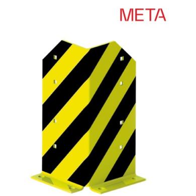 Roh ochranný 400 x 175/175x58mm čierno - žltá META