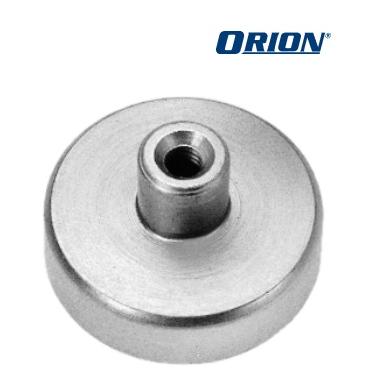 Magnet D25x8 mm plochý so závitovou vložkou M4 ORION