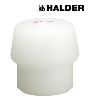 Hlava kladiva mäkká 50mm nylon Halder Simplex